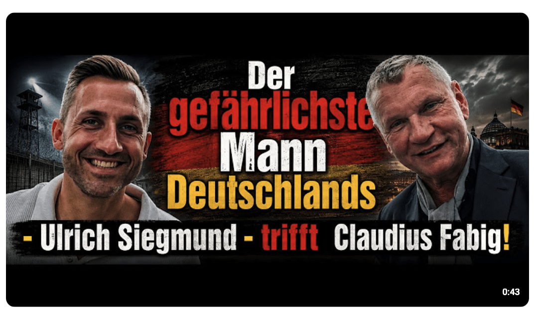 Ulrich Siegmund – Der gefährlichste Mann Deutschlands – trifft Claudius Fabig!