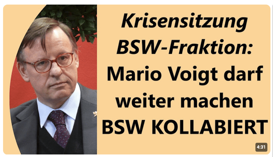 Löst sich Thüringen-Fraktion auf? BSW endgültig ins Abseits geschossen