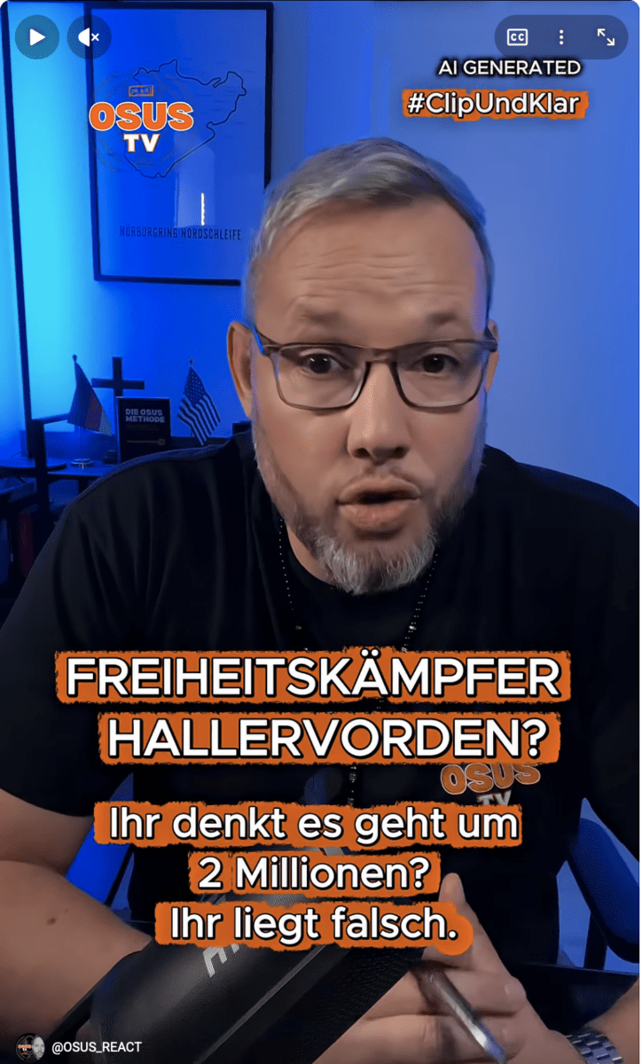 Liegt ihr falsch bei Hallervorden? #deutschland #politik #medien #osus#clipundklar