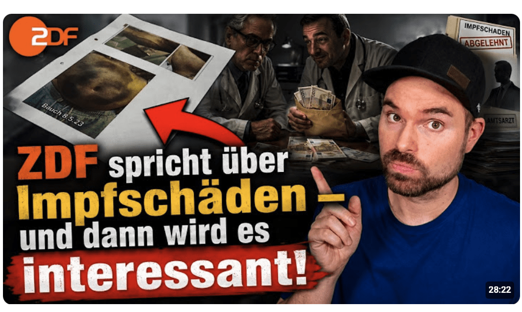 ZDF spricht über Impfschäden – und dann wird es interessant!