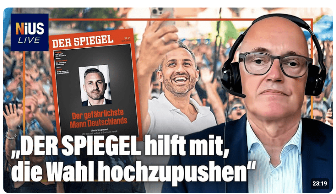 Die große Zahlen-Analyse: So nutzt der Spiegel-Titel AfD-Kandidat Siegmund 