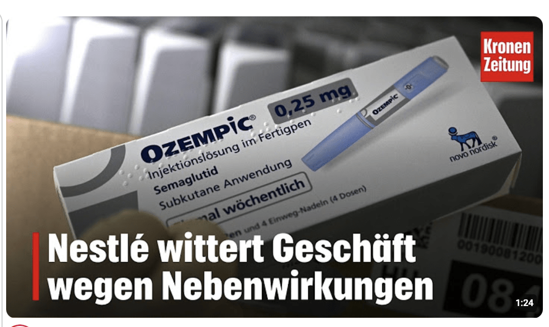 Nestlé wittert Geschäft wegen Nebenwirkungen | krone.tv NEWS