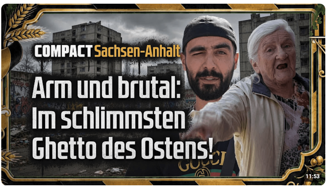 Halle-Neustadt: Besuch im Ghetto!