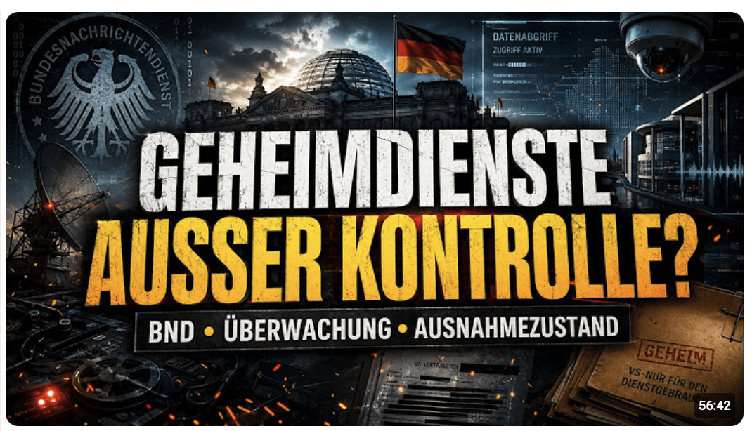 REGIERUNG PLANT „GESTAPO 2.0 LIGHT“