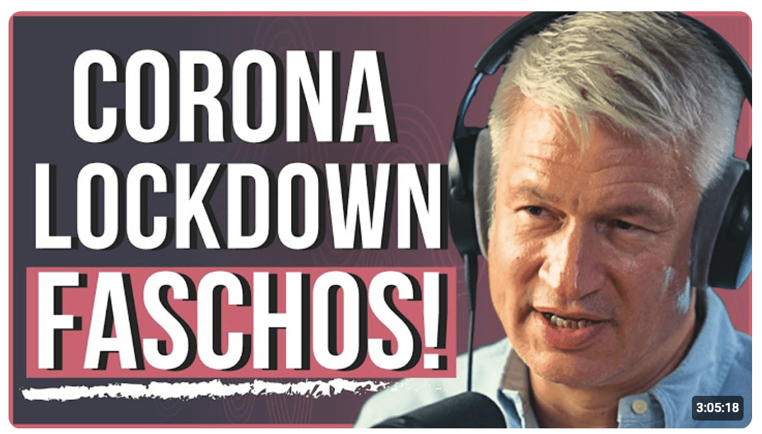 Corona war ein Experiment des Staates – Ulf Poschardt