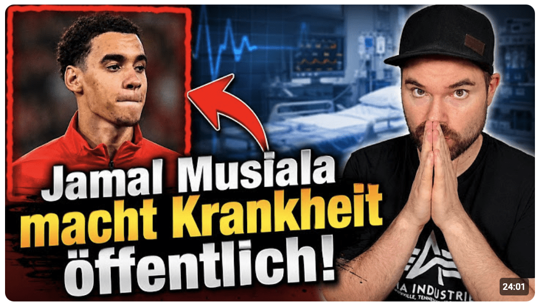Jamal Musiala macht Krankheit öffentlich!