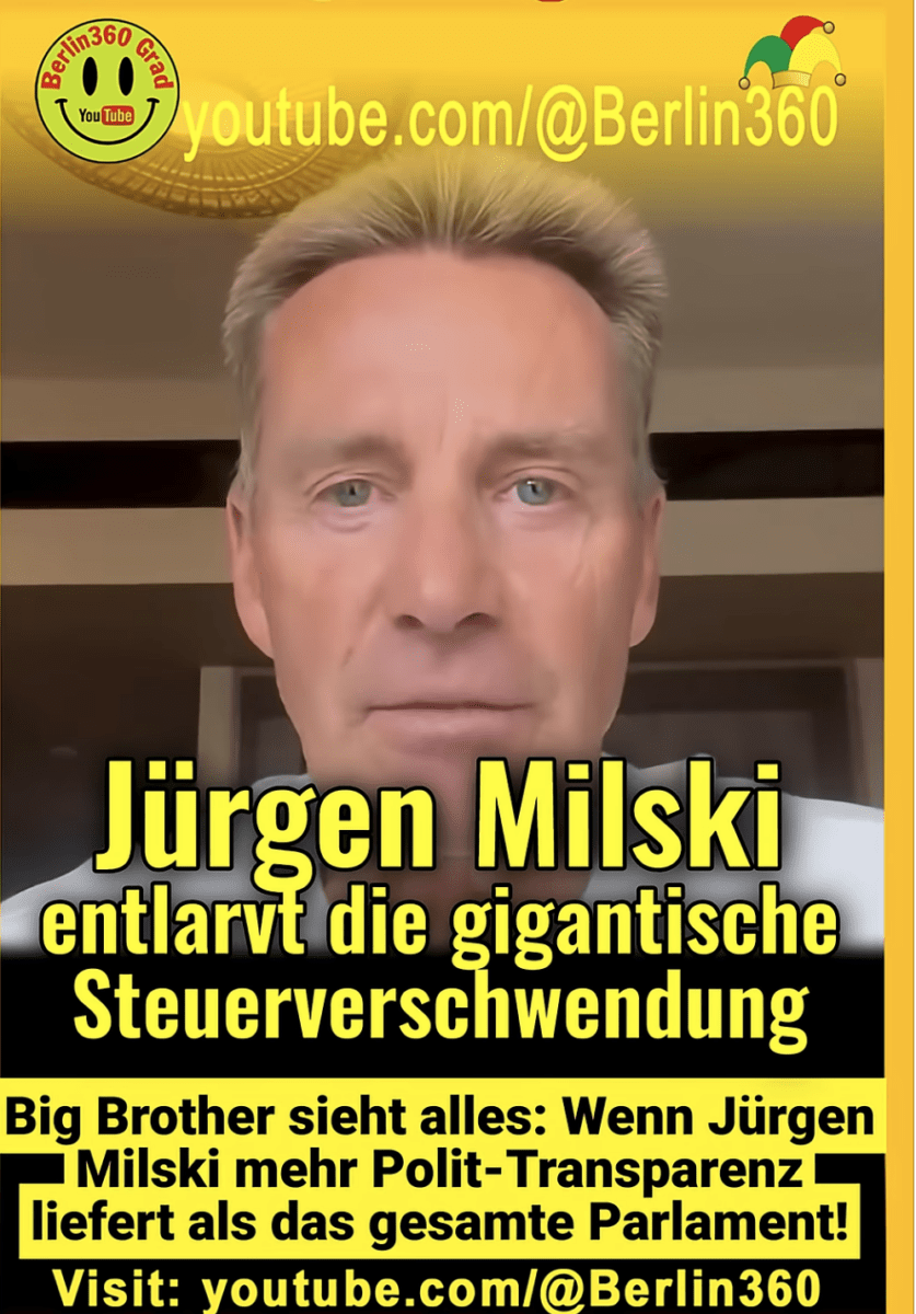„Jürgen Milskientlarvt die gigantischeSteuerverschwendung“
