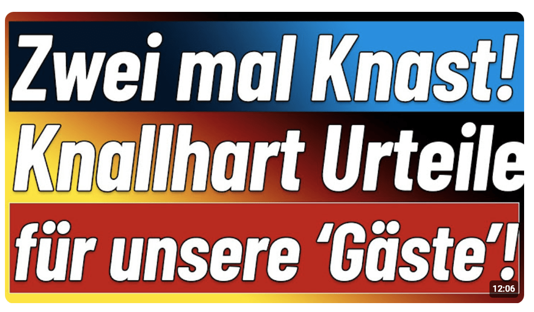 LINKE übernehmen Berlin! +++ Knallhart Urteile für zwei Gäste! +++ Unfassbare Amnesty Forderung!