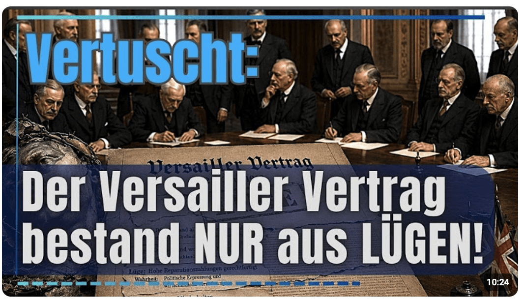 Versailler Vertrag: Die Lügen, über die niemand spricht!