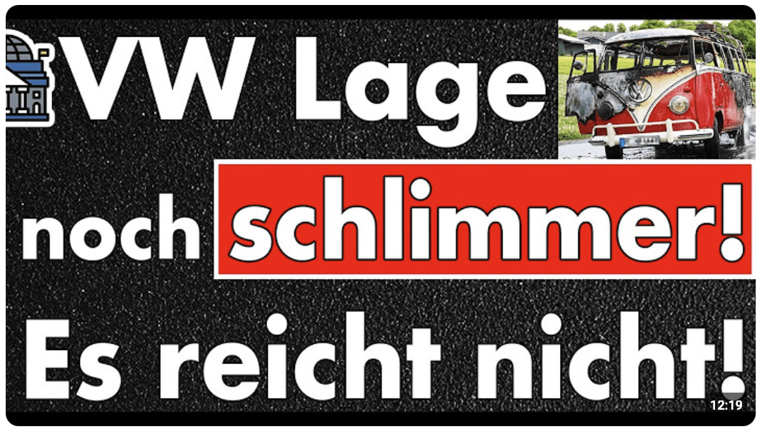 „Die Lage ist mehr als kritisch“ – VW-CEO Blume! Showdown um Volkswagen – Politiker haben Vetorecht!