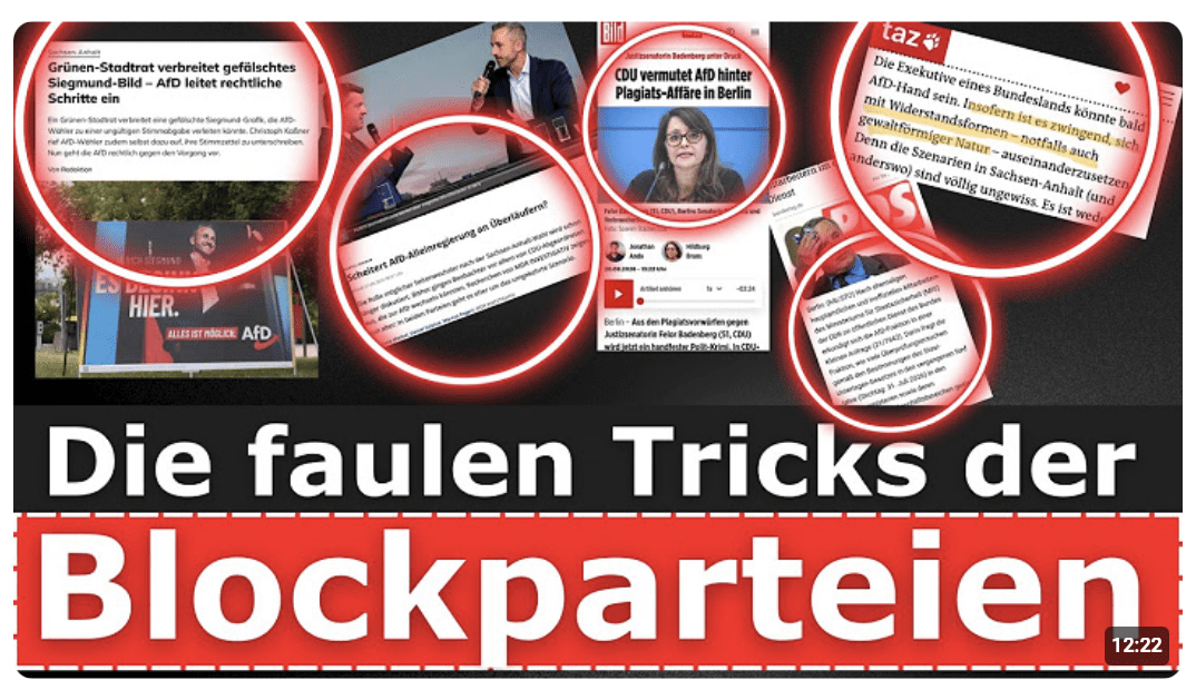 Kein schmieriger Trick ist den Grünen billig genug, wenn es darum geht, die Wahlen zu beeinflussen