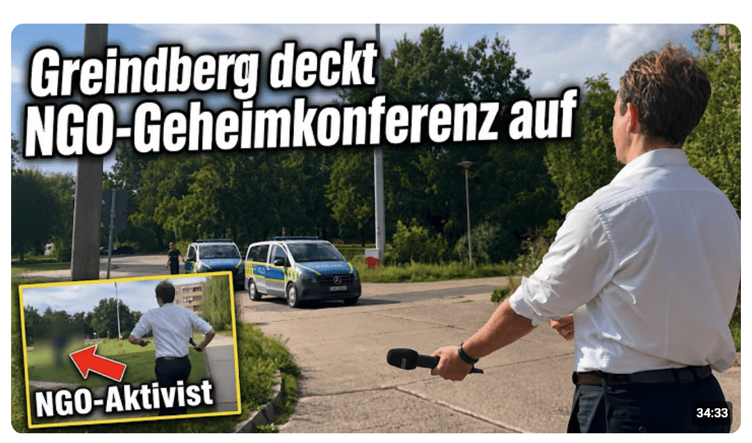 Migranten-NGO in Panik! Aktivisten fliehen vor Bürgerjournalist