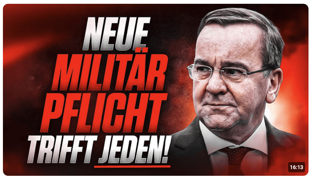 EILT: NEUE MILITÄR PFLICHT IN DEUTSCHLAND! Diese REGEL trifft UNS ALLE!