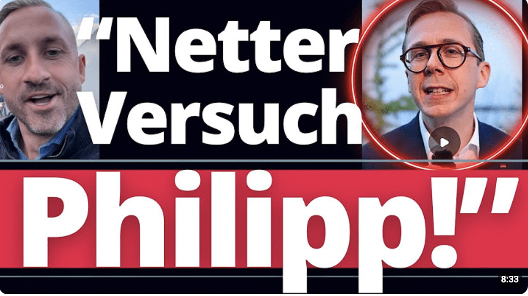 Eil: Amthor poltert gegen Siegmund und verliert die letzte Selbstbeherrschung!