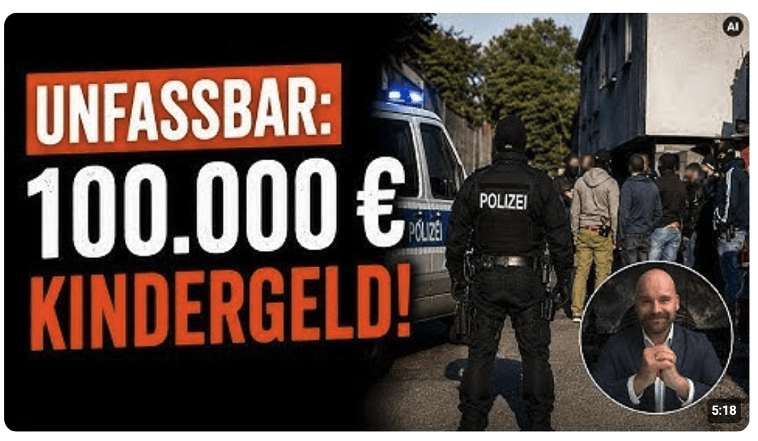 SKANDAL IN LEIPZIG: Clan-Boss kassiert 100.000€ Kindergeld – Während Familie im Knast sitzt!