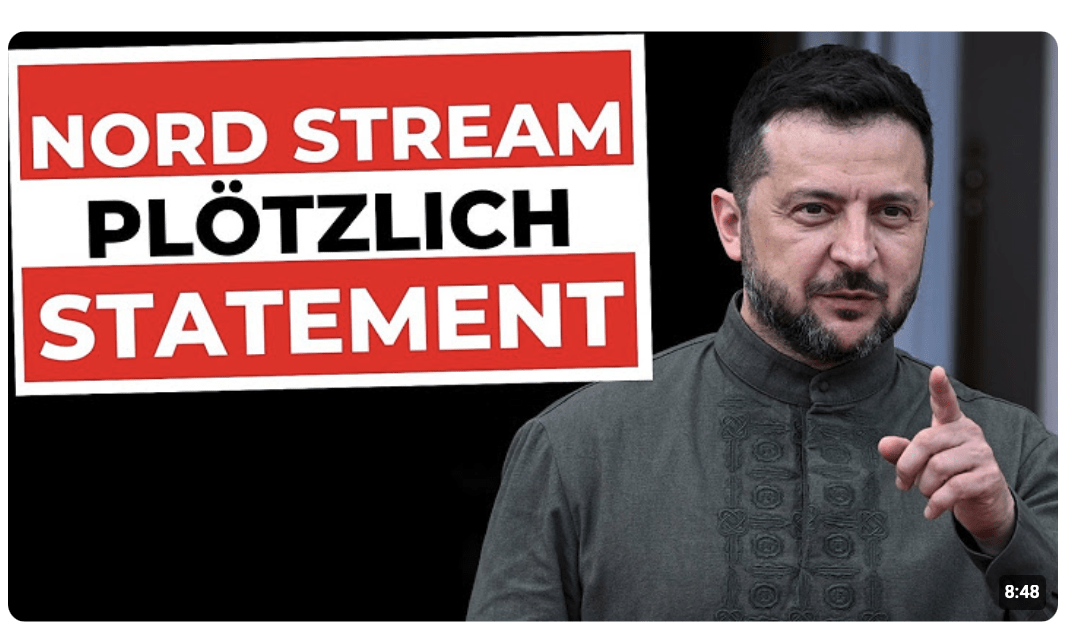 Selenskyj hat ANGST! | Nord-Stream Skandal, Merz & Ukraine-Milliarden