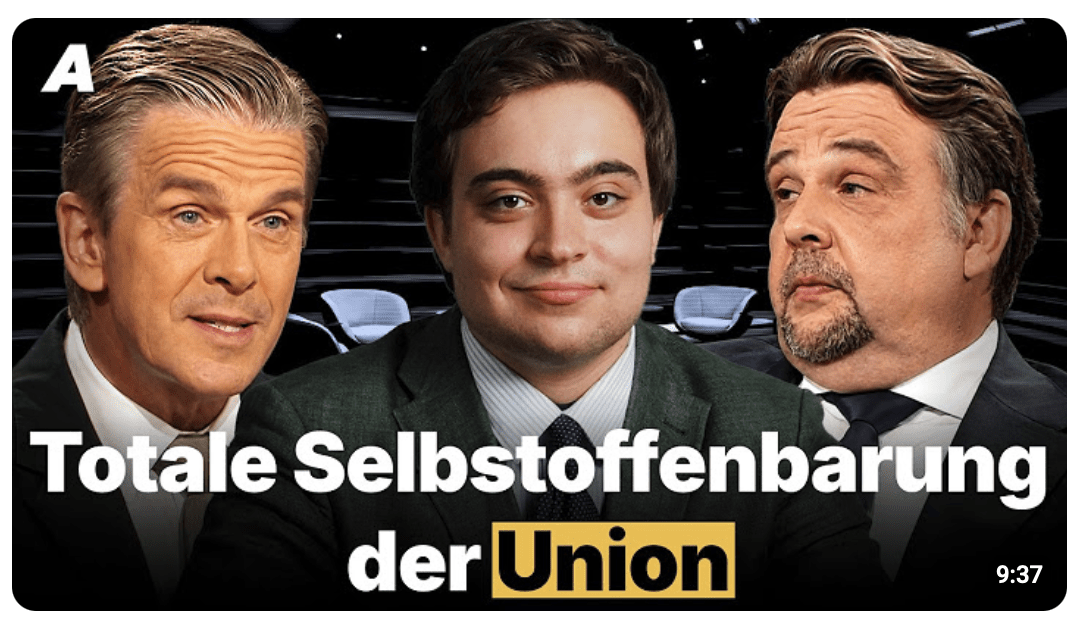 Ist das jetzt das neue Normal? CDU-Politiker zeigt, dass er Deutschland aufgegeben hat