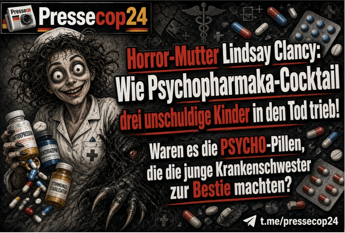 Horror-Mutter Lindsay Clancy: Wie Psychopharmaka-Cocktail drei unschuldige Kinder in den Tod trieb! Waren es die PSYCHO- Pillen, die die junge Krankenschwester zur Bestie machten?