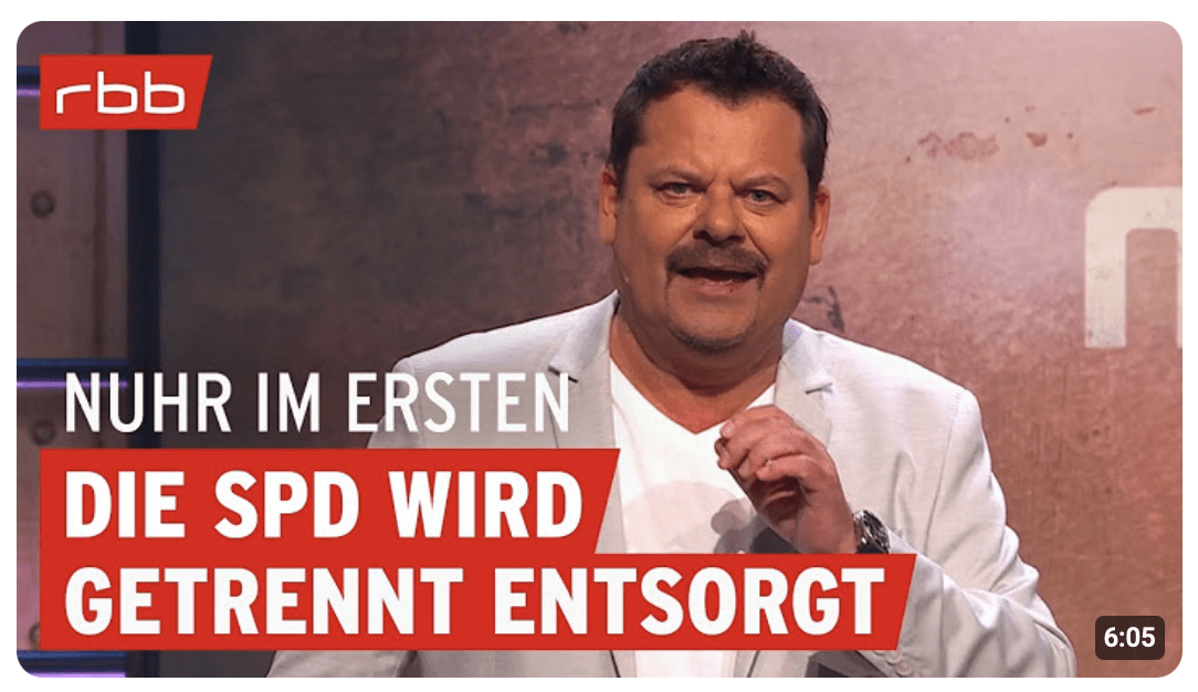Ingo Appelt: Was machen wir mit der alten Dame SPD? | Nuhr im Ersten | Comedy