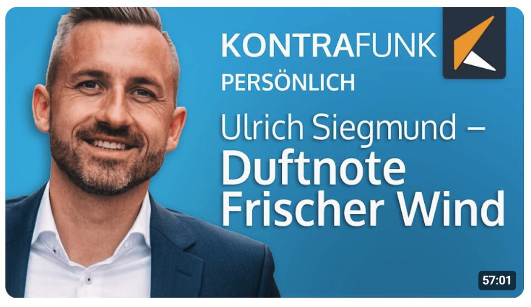 Persönlich: Ulrich Siegmund – Duftnote Frischer Wind