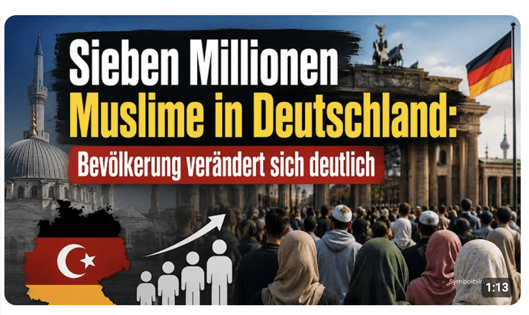 Sieben Millionen Muslime in Deutschland: Bevölkerung verändert sich deutlich