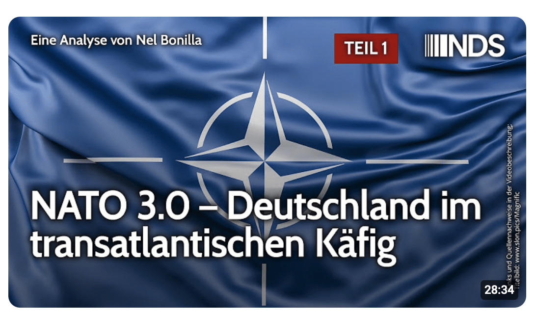 Teil 1: NATO 3.0 – Deutschland im transatlantischen Käfig | Nel Bonilla | NDS-Podcast