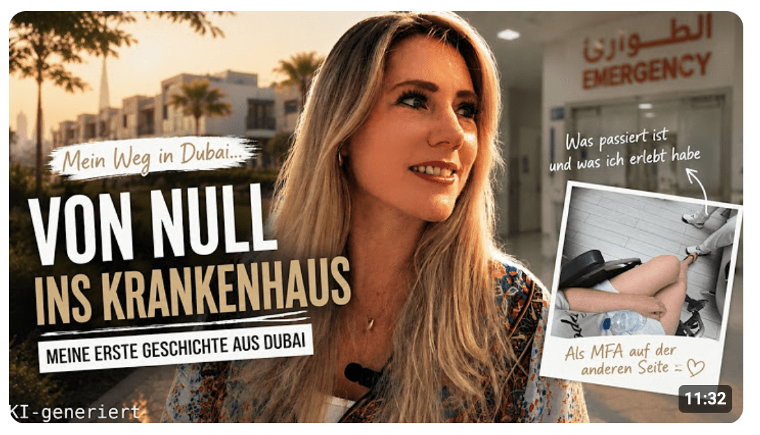 So hatte ich mir meinen Start in Dubai NICHT vorgestellt!