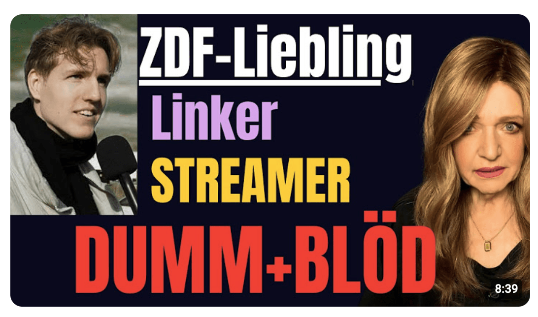 Linker Streamer Marcant haut mal wieder Fake-News raus. Schweizer werden not amused sein