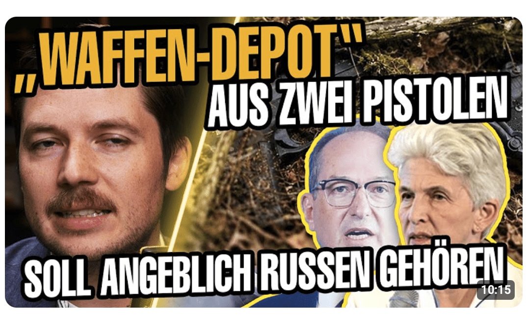 WAFFENDEPOT VON RUSSISCHEN AGENTEN!!11!