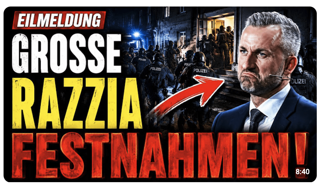 EILMELDUNG: Große Razzia bei der AfD Sachsen-Anhalt – Festnahmen!