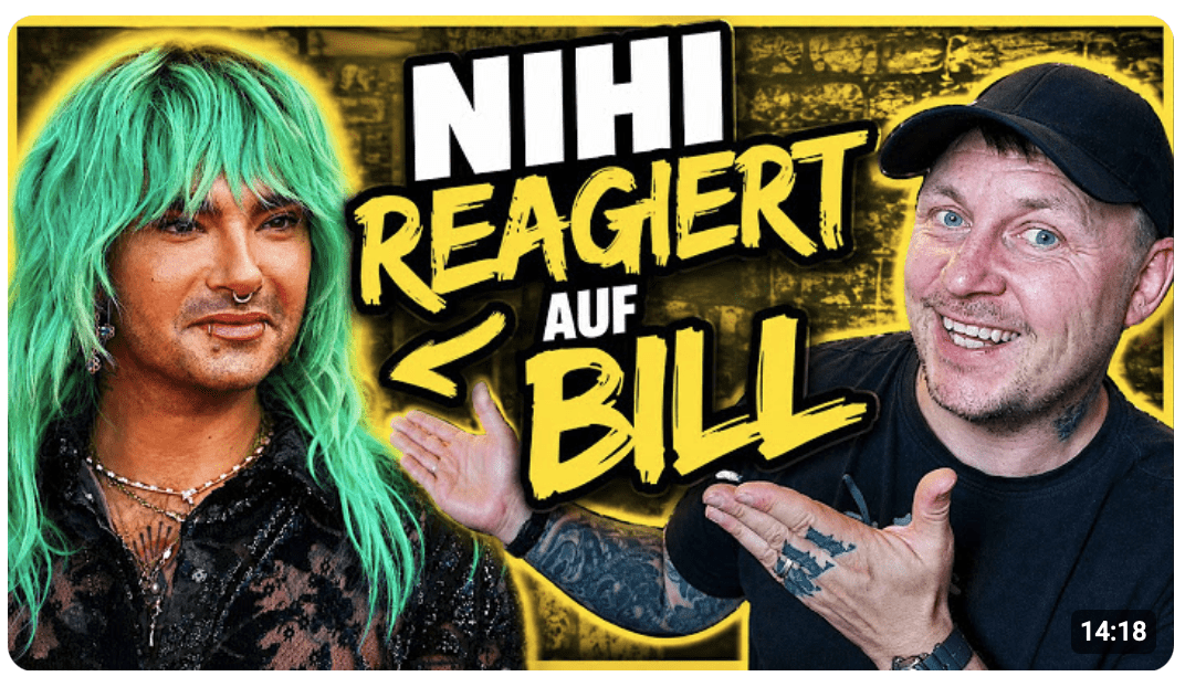 Nihi reagiert auf Bill Kaulitz