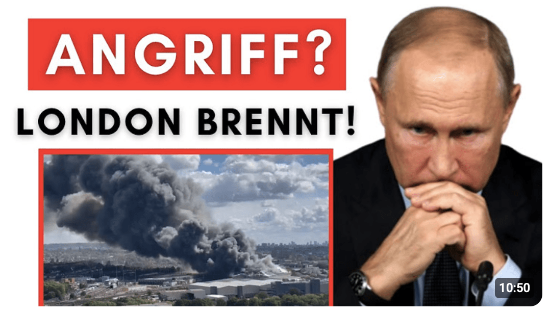 Explosionen & Brände in Kiew und London + Geheimdienst meldet Katastrophen-Szenario für Ukraine!