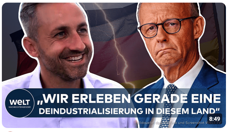 AFD SACHSEN-ANHALT: Siegmund kritisiert Merz scharf – „Wir erleben gerade eine Deindustrialisierung“