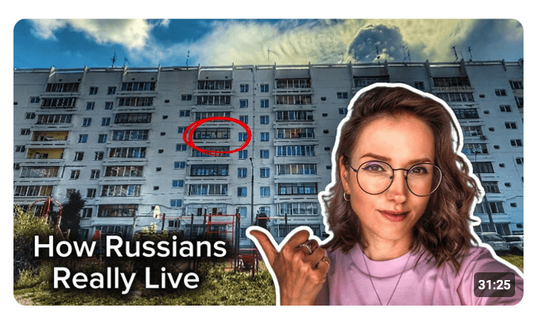42, alleinstehend, keine Kinder. Bereut sie ihr Leben in Russland? (Ein Blick in die Wohnung eine…
