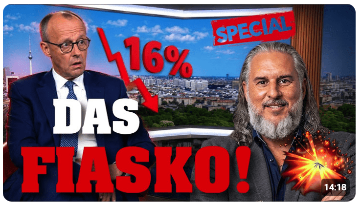 DAS Sommerinterview wird für MERZ erneut zum DESASTER!