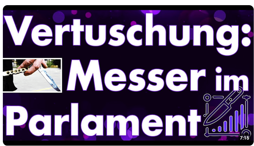 Wut auf Regierung! Messer-Mann stürmt Berliner Parlament – Senat wollte es vertuschen!