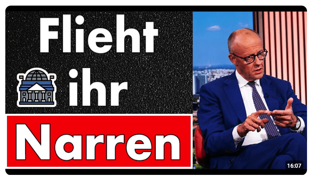 Interview der Schande: Abrisskanzler & Pinocchio – Erinnert ans Glas Wasser für Oma & Opa.