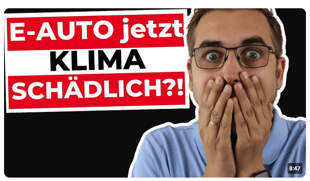 E-AUTO jetzt KLIMASCHÄDLICH: Gigantische E-Auto-Lüge fliegt auf! | EU-Klimapolitik & Verbrenner-Aus