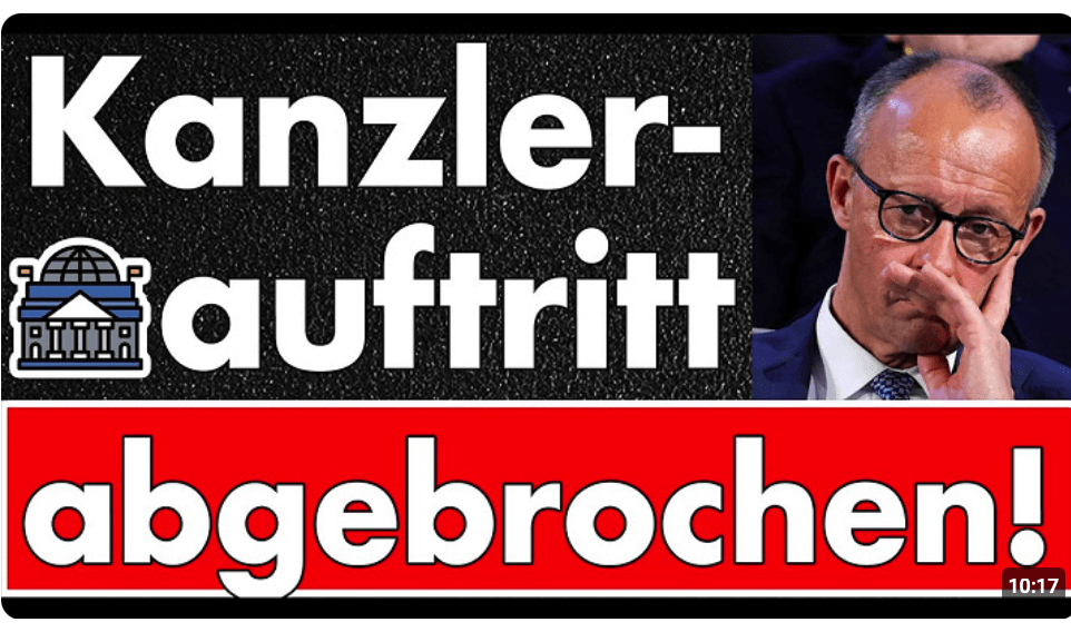 Merz Minutenlang ausgebuht – ZDF schneidet den Großteil davon raus! Die Propaganda wirkt nicht mehr!