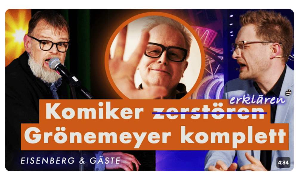 EISENBERG & GÄSTE | Komiker erklären Grönemeyer komplett | Bonus-Clip mit Christian Hirdes