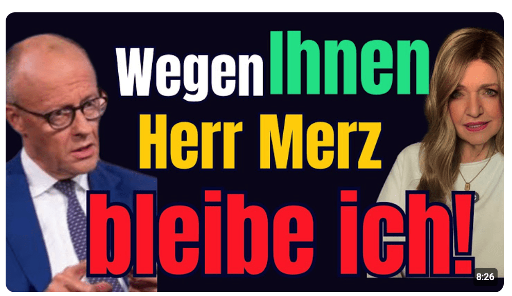 Ein Statement zum BLEIBEN! Warum ich nicht auswandere, trotz Ihrer Politik, Herr Merz.
