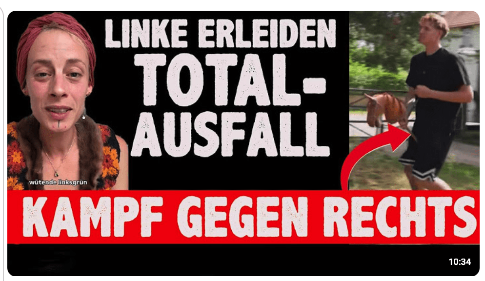 Linke erleiden ZUSAMMENBRUCH Kampf gegen RECHTS eskalation