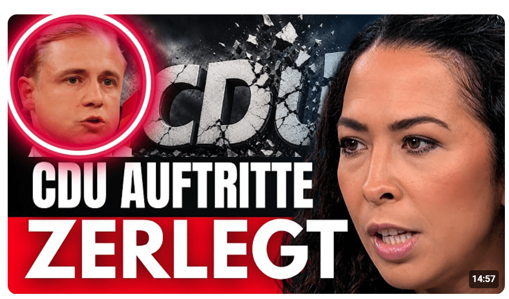 „Der CDU kann man dann nicht mehr helfen! Anna S.zerlegt blamable Auftritte