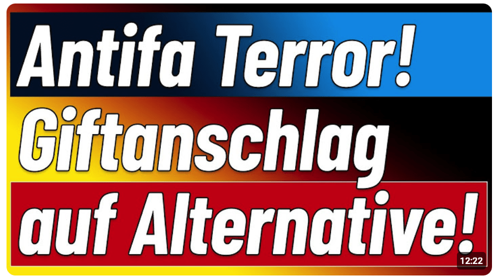 Antifa! Anschlag auf Landesgeschäftsstelle! +++ Ceuta! Deutsche verhasst wegen NGO! & Morddrohung!