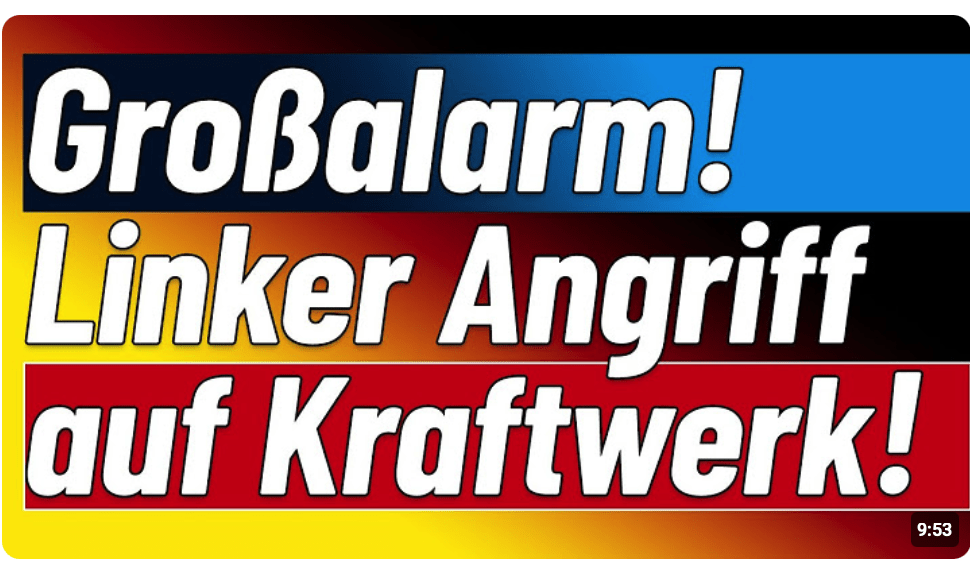 Das Staat schaut zu! Böllerangriff auf Kraftwerksverteiler! +++ Vater & Mutter werden abgeschafft!