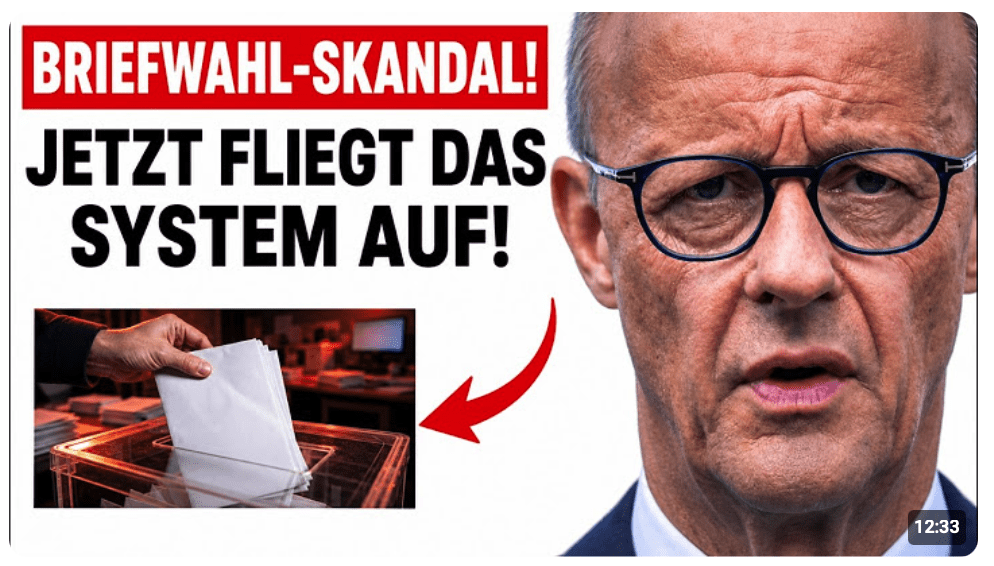 Merz gerät vor Wahltag völlig in Panik – Briefwahl-Chaos eskaliert komplett! (Vösgerau)