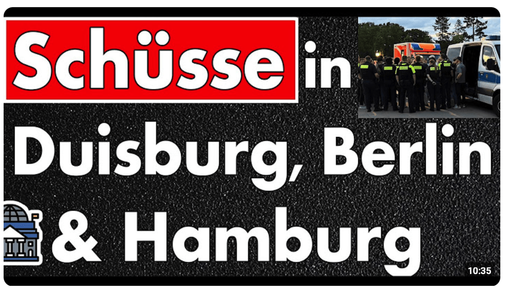 Schießerei, Not-OP, Doppelmord: Bandenkrieg mitten in Deutschland – Duisburg, Hamburg & Berlin
