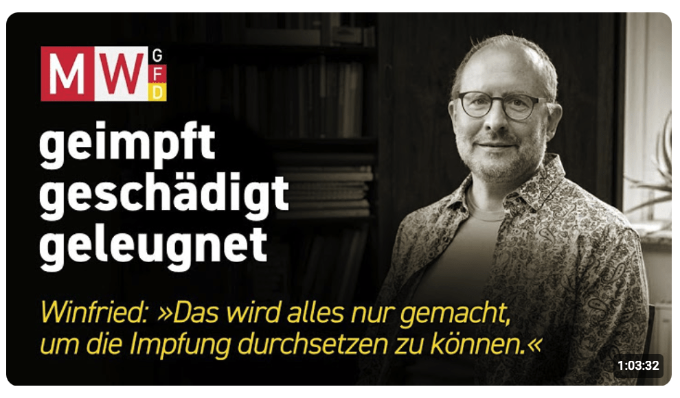 Das wird alles nur gemacht, um die Impfung durchsetzen zu können.
