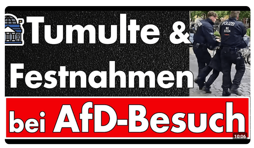 Rangeleien, Festnahmen, „Haut ab!“-Rufe – Wahlkampf unter Polizeischutz in Neukölln eskaliert!