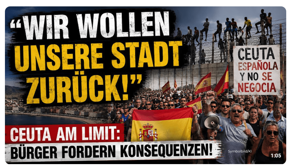 „Wir wollen unsere Stadt zurück!“ – Ceuta am Limit: Bürger fordern Konsequenzen!
